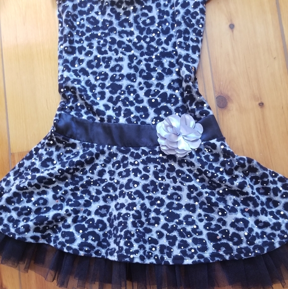 Kids Newberry Black and Gray Dress - Picture 7 of 10